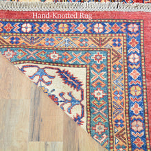 Load image into Gallery viewer, Hand-Knotted Tribal Super Kazak Design Wool Rug (Size 9.10 X 13.9) Cwral-6024