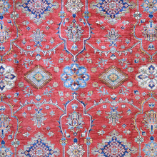 Load image into Gallery viewer, Hand-Knotted Super Kazak Design 100% Wool Rug (Size 9.10 X 14.0) Cwral-6027