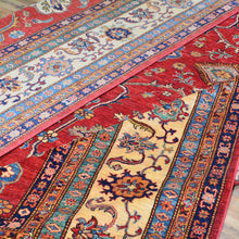 Load image into Gallery viewer, Hand-Knotted Super Kazak Design 100% Wool Rug (Size 9.10 X 14.0) Cwral-6027