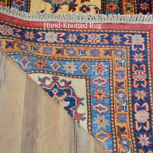 Load image into Gallery viewer, Hand-Knotted Super Kazak Design 100% Wool Rug (Size 9.10 X 14.0) Cwral-6027
