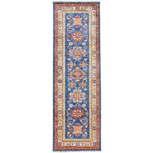 Load image into Gallery viewer, Hand-Knotted Super Kazak Design Handmade Wool Rug (Size 2.0 X 6.1) Cwral-6096