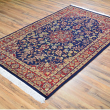 Load image into Gallery viewer, Hand-Knotted T.Wash Mahal Design Wool Rug (Size 3.6 X 5.10) Cwral-639