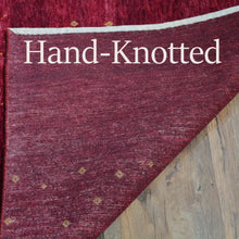 Load image into Gallery viewer, Hand-Knotted Contemporary Modern Gabbeh Wool Handmade Rug (Size 9.0 X 11.9) Cwral-6732