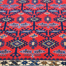 Load image into Gallery viewer, Hand-Knotted Turkish Taban Traditional Tribal Handmade Wool Rug (Size 6.7 X 9.5) Cwral-6813