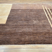 Load image into Gallery viewer, Hand-Knotted Modern Peshawar Gabbeh Design Wool Rug (Size 6.8 X 7.8) Cwral-6840