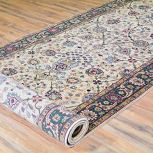 Load image into Gallery viewer, Handmade Traditional Design 100% Wool Wide Runner Rug (Size 4.0 X 15.10) Cwral-6864