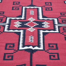 Load image into Gallery viewer, Hand-Woven Flatweave Navajo Style Handmade Wool Rug (Size 9.0 X 12.0) Cwral-6867