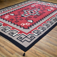 Load image into Gallery viewer, Hand-Woven Southwestern Style Handmade Wool Rug (Size 8.10 X 11.9) Cwral-6870