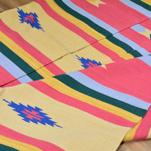 Load image into Gallery viewer, Tribal Handmade Southwestern Style Cotton Rug (Size 8.8 X 12.1) Cwral-6873