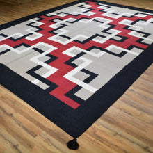 Load image into Gallery viewer, Hand-Woven Southwestern Style Handmade Wool Rug (Size 9.0 X 11.10) Cwral-6876