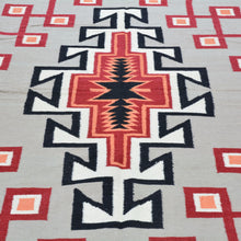 Load image into Gallery viewer, Hand-Woven Flatweave Navajo Style Handmade Wool Rug (Size 8.10 X 11.9) Cwral-6885