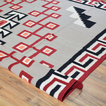Load image into Gallery viewer, Hand-Woven Flatweave Navajo Style Handmade Wool Rug (Size 8.10 X 11.9) Cwral-6885