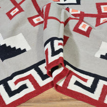Load image into Gallery viewer, Hand-Woven Flatweave Navajo Style Handmade Wool Rug (Size 8.10 X 11.9) Cwral-6885