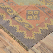 Load image into Gallery viewer, Hand-Woven Reversible Southwestern Style Handmade Wool Rug (Size 8.1 X 8 .6 ) Cwral-6921