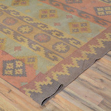 Load image into Gallery viewer, Hand-Woven Reversible Southwestern Style Handmade Wool Rug (Size 8.1 X 8 .6 ) Cwral-6921