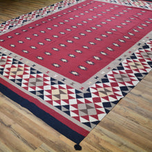 Load image into Gallery viewer, Hand-Woven Tribal Navajo Style Handmade Wool Rug (Size 9.0 X 12.0) Cwral-6942