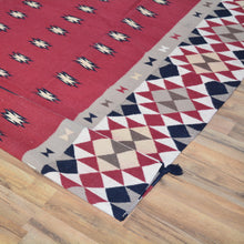 Load image into Gallery viewer, Hand-Woven Tribal Navajo Style Handmade Wool Rug (Size 9.0 X 12.0) Cwral-6942