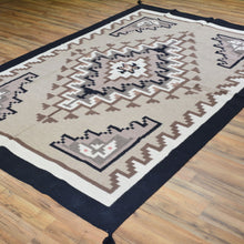 Load image into Gallery viewer, Hand-Woven Navajo Style Southwestern Design FlatWeave Rug (Size 6.0 X 9.0) Cwral-6960