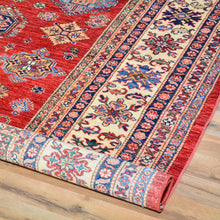Load image into Gallery viewer, Hand-Knotted Caucasian Design Super Kazak Wool Rug (Size 8.0X 10.0) Cwral-7092