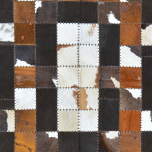 Load image into Gallery viewer, Turkish Cowhide Patchwork Hand Stitched (Size 5.4 X 8.2) Cwral-7170