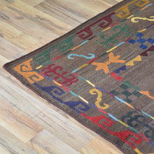 Load image into Gallery viewer, Hand-Woven Afghan Suzani Handmade Wool Flat-weave Rug (Size 4.5 X 6.2) Cwral-7323