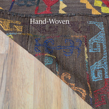 Load image into Gallery viewer, Hand-Woven Afghan Suzani Handmade Wool Flat-weave Rug (Size 4.5 X 6.2) Cwral-7323