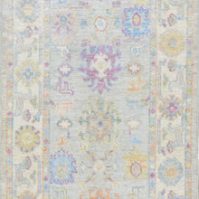 Load image into Gallery viewer, Hand-Knotted Peshawar Oushak Design Handmade Wool Rug (Size 2.7 X 9.9) Cwral-7410