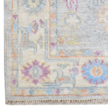 Load image into Gallery viewer, Hand-Knotted Peshawar Oushak Design Handmade Wool Rug (Size 2.7 X 9.9) Cwral-7410