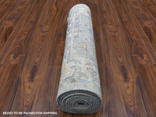 Load image into Gallery viewer, Hand-Knotted Peshawar Oushak Design Handmade Wool Rug (Size 2.7 X 9.9) Cwral-7410