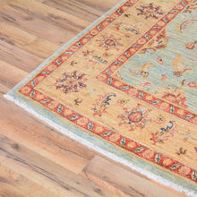 Load image into Gallery viewer, Hand-Knotted Peshawar Chobi Tribal Design Wool Rug (Size 4.8 X 6.7) Brral-750