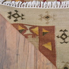 Load image into Gallery viewer, Hand-Woven Reversible Southwestern Design 100% Wool Rug (Size 2.7 X 11.8) Cwral-7545