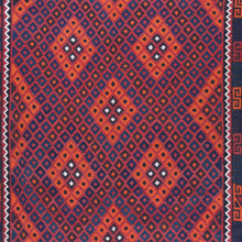Load image into Gallery viewer, Hand-Woven Tribal Afghan Kilim Reversible Wool Rug (Size 8.3 X 14.6) Cwral-7569
