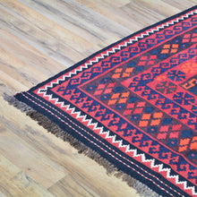 Load image into Gallery viewer, Hand-Woven Tribal Afghan Kilim Reversible Wool Rug (Size 8.3 X 14.6) Cwral-7569