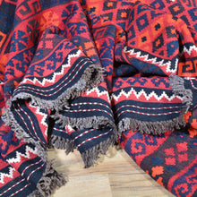 Load image into Gallery viewer, Hand-Woven Tribal Afghan Kilim Reversible Wool Rug (Size 8.3 X 14.6) Cwral-7569