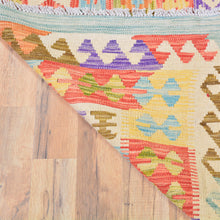 Load image into Gallery viewer, Hand-Woven Geometric Design Oversize Kilim Wool Rug (Size 9.7 X 16.3) Cwral-7575
