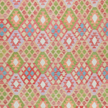 Load image into Gallery viewer, Hand-Woven Geometric Design Kilim Aghan Wool Rug (Size 10.4 X 12.5) Cwral-7578
