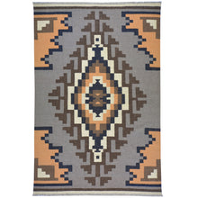 Load image into Gallery viewer, Hand-Woven Navajo Southwestern Design Handmade Wool Rug (Size 5.6 X 8.1) Cwral-7647