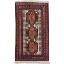 Load image into Gallery viewer, Hand-Knotted Afghan Tribal Baluch Wool Handmade Rug (Size 2.9 X 4.10) Cwral-7776