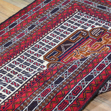 Load image into Gallery viewer, Hand-Knotted Afghan Tribal Baluch Wool Handmade Rug (Size 2.9 X 4.10) Cwral-7776