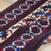 Load image into Gallery viewer, Hand-Knotted Afghan Tribal Baluch Wool Handmade Rug (Size 3.0 X 4.8) Cwral-7797
