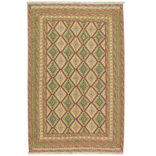 Load image into Gallery viewer, Hand-Knotted And Soumak Fine Oriental Tribal Afghan Rug (Size 2.10 X 4.5) Cwral-7833