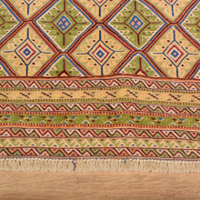 Load image into Gallery viewer, Hand-Knotted And Soumak Fine Oriental Tribal Afghan Rug (Size 2.10 X 4.5) Cwral-7833