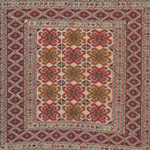 Load image into Gallery viewer, Flatweave Soumak Fine Tribal Maleeki Handmade Wool Rug (Size 3.0 X 4.10) Cwral-7839