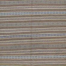 Load image into Gallery viewer, Hand-Woven Tribal lagharee Soumack Striped Design Wool Rug (Size 3.2 X 4.10) Cwral-7851