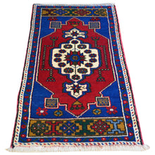 Load image into Gallery viewer, Hand-Knotted Oriental Tribal Turkish Wool Rug (Size 1.8 X 3.6) Cwral-8034