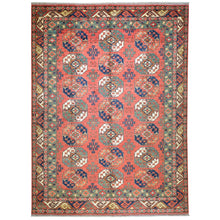 Load image into Gallery viewer, Hand-Knotted Ersari Tribal Handmade Pure Wool Rug (Size 8.8 X 11.5) Cwral-8157