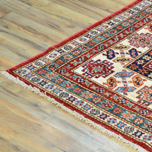 Load image into Gallery viewer, Hand-Knotted Caucasian Design Super Kazak Wool Rug (Size 8.0X 10.2) Cwral-8187