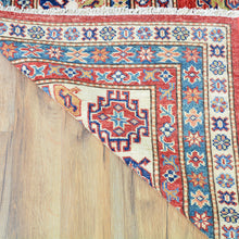 Load image into Gallery viewer, Hand-Knotted Caucasian Design Super Kazak Wool Rug (Size 8.0X 10.2) Cwral-8187