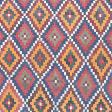 Load image into Gallery viewer, Hand-Woven Geometric Design Flat-Weave Wool Rug (Size 7.3 X 9.10) Cwral-8220