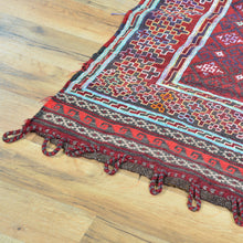 Load image into Gallery viewer, Hand-Woven Afghan Tribal Runner Kilim 100% Wool Rug (Size 3.1 X 11.1) Cwral-8235